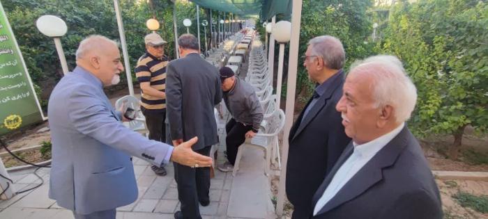 آئین تقدیر از خدمات حاج علی لباف خیر ماندگار حوزه سلامت/ 1404/03/23